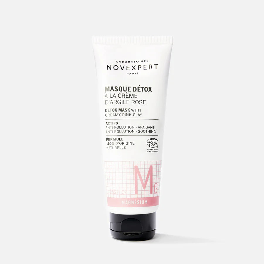 Masque Détox à la Crème d'Argile Rose