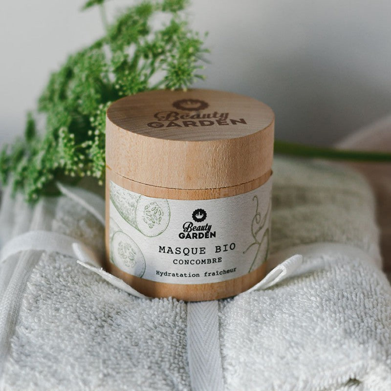 Masque bio fraîcheur concombre