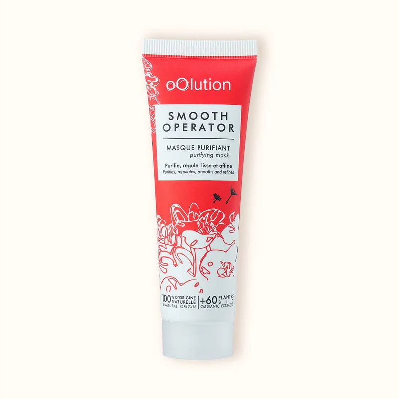 Masque visage purifiant naturel Smooth Operator
