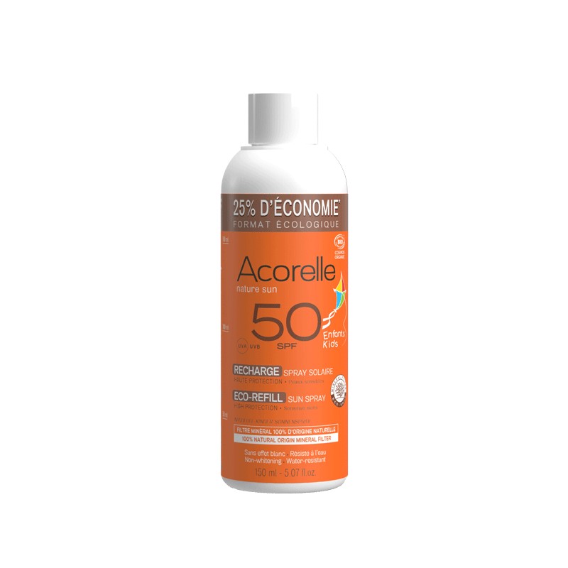 Éco-Recharge Spray Solaire Enfants SPF50