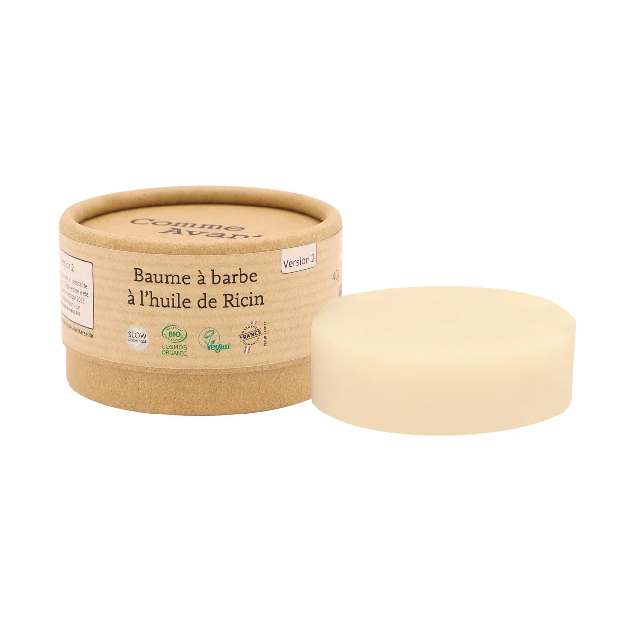 Baume à barbe à l'huile de ricin